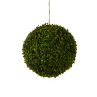 Mica Decorations Buxus Bol Kunstplant voor Buiten Hangend - 28 cm - Groen