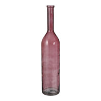 MICA DECORATIONS RIOJA FLES RECYCLED GLAS BORDEAUX - H100XD21CM