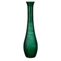 MICA DECORATIONS DIX VAAS RECYCLED GLAS GROEN - H99XD25CM