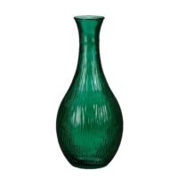 MICA DECORATIONS DIX VAAS RECYCLED GLAS GROEN - H75XD34CM