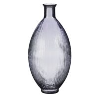 MICA DECORATIONS FIRENZA VAAS RECYCLED GLAS LILA - H59XD29CM