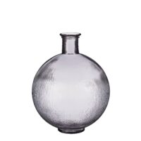 MICA DECORATIONS QIN VAAS RECYCLED GLAS LILA - H42XD34CM