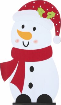 House of Seasons X-mas kerst sneeuwpop vilt - 46.5*27.5*6cm